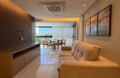 Apartamento a venda em alphaville 1 com 3 quartos nascente e varanda gourmet no reserva arboretto