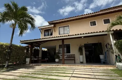 Casa a venda em piatã com 5 quartos área gourmet e reformada em condomínio fechado