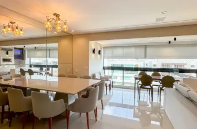 Apartamento para locação em alphaville 1 com 2 quartos varanda gourmet e mobiliado