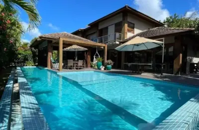 Casa a venda em praia do forte com 5 suítes mobiliada na ilha dos pássaros