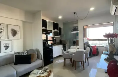 Apartamento a venda em armação quarto e sala varanda gourmet e reformado