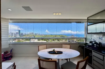 Apartamento a venda em são lazaro com 3 quartos vista mar reformado e nascente