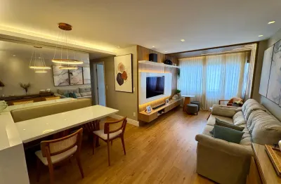 Apartamento a venda no brisas na paralela com 3 quartos mobiliado e nascente