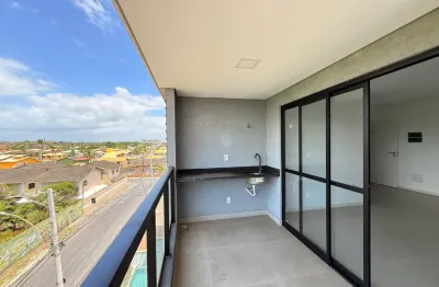 Apartamento a venda em stella maris com 2 quartos com varandão