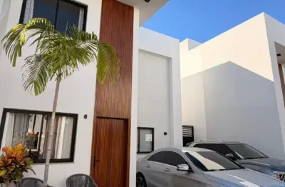 Casa a venda em vilas do atlântico com 4 quartos reformada e área gourmet