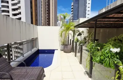Cobertura a venda no horto florestal com 2 suites piscina área gourmet e 3 vagas