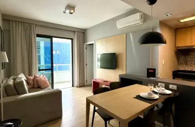 Apartamento a venda no caminho das árvores com 2 suites mobiliado no mondial