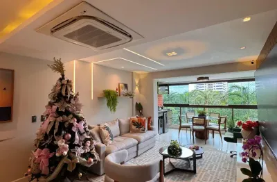 Apartamento a venda em alphaville 1 com 3 quartos nascente e reformado no alpha life