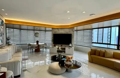 Apartamento a venda no jardim apipema com 4 suites reformado e 4 vagas