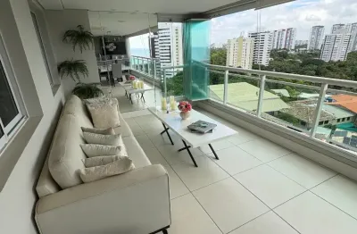 Apartamento a venda em Patamares com 3 suites vista mar e nascente no Colina A