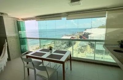 Apartamento a venda no Costa Espanã quarto e sala mobiliado e vista mar