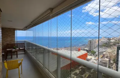 Apartamento a venda no Costa Azul com 2 suites varandão e vista mar no Miramar