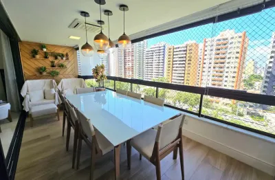 Apartamento a venda no Pituba Ville com 4 suites nascente e dependência