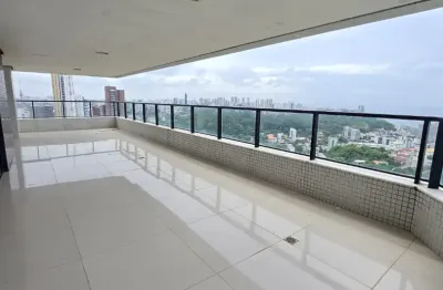 Apartamento a venda em Ondina com 3 suites vista mar e nascente no Mont Saint Michel