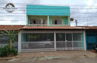 Qr 514 - excelente sobrado com 3 moradias - oportunidade - samambaia df