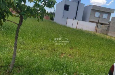 Terreno em condomínio a venda no residencial ágape, no bairro campestre em piracicaba - sp