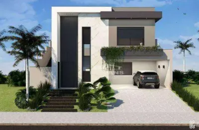 Casa em condomínio a venda no villa d'aquila , 3 quartos, 3 suítes, 4 vagas, no bairro santa rosa em piracicaba - sp
