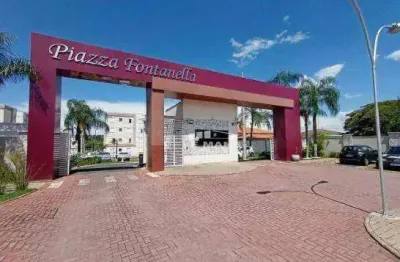Apartamento com 2 dormitórios à venda no condomínio residencial piazza fontanella, no bairro jardim são francisco - piracicaba/sp