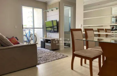 Apartamento a venda no residencial las palmas, 2 quartos, 1 vaga, no bairro dois córregos em piracicaba – sp