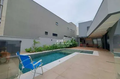 Casa em condomínio a venda no alphaville , 3 quartos, 3 suítes, 2 vagas, no bairro santa rosa em piracicaba - sp