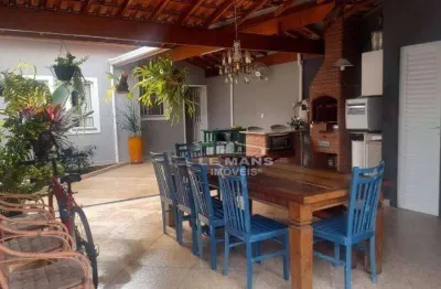Casa a venda no condomínio gaivotas, 3 quartos, 1 suíte, 4 vagas, no bairro jardim ipanema em piracicaba - sp