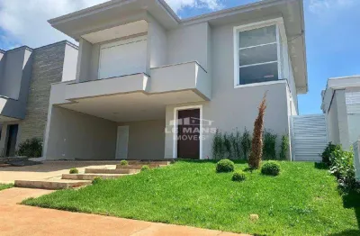 Casa a venda no condomínio villa d'aquila, 3 quartos, 3 suítes, 4 vagas, no bairro santa rosa em piracicaba - sp