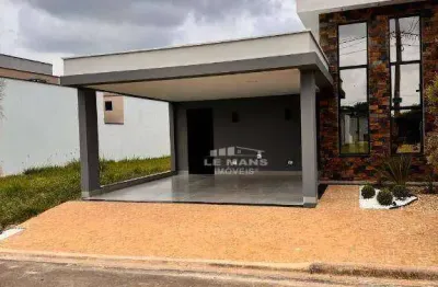 Casa em condomínio a venda no residencial ágape, 3 quartos, 1 suíte, 2 vagas, em piracicaba - sp