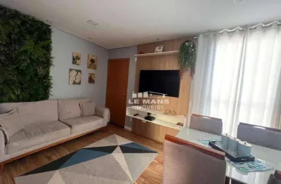Apartamento a venda no edifício parque piazza verona, 2 quartos, 1 vaga, no bairro dois córregos em piracicaba - sp
