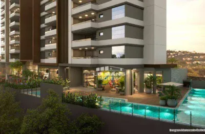 Apartamento a venda no view residence, 3 quartos, 3 suítes, 3 vagas de garagem, no bairro castelinho em piracicaba - sp