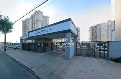 Apartamento a venda no edifício terras altas residencial, no bairro pompéia, em piracicaba/sp