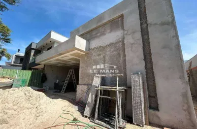 Casa em construção a venda no condomínio villa d'aquila em piracicaba/sp.