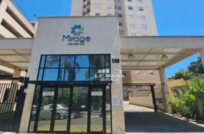 Apartamento para alugar no edifício mirage residence no bairro paulicéia em piracicaba/sp