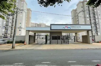 Apartamento para alugar no edifício terras altas residencial no bairro terra rica em piracicaba/sp