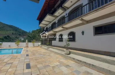 Casa para venda em teresópolis, tijuca, 9 dormitórios, 3 suítes, 4 banheiros, 3 vagas