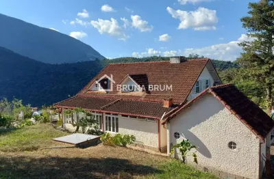 Casa em condomínio para venda em teresópolis, fazenda alpina, 4 dormitórios, 1 suíte, 3 banheiros, 9 vagas