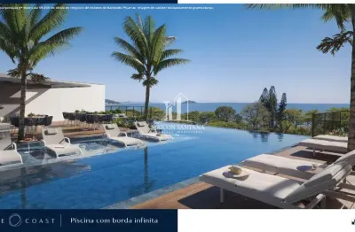 3 suítes frente mar com 228,12m² privativos em penha sc