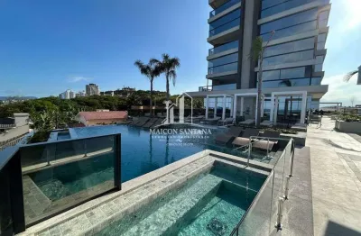 2 suítes com 2 vagas alto padrão com vista definitiva para o mar em balneário piçarras - sc