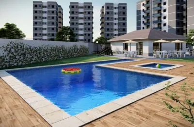 Venda de apartamento de 2 quartos na olaria josé benedito, guaratinguetá-sp, com 53,80m² e 1 vaga de garagem