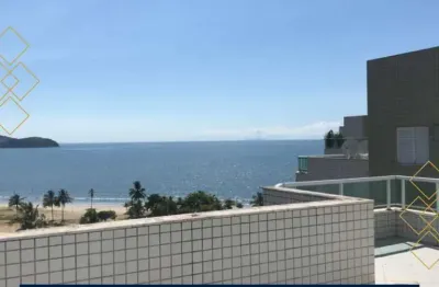 Cobertura de luxo no indaiá, caraguatatuba-sp: 3 quartos, 2 suítes, 2 salas, 3 banheiros, 2 vagas, 168,84 m².