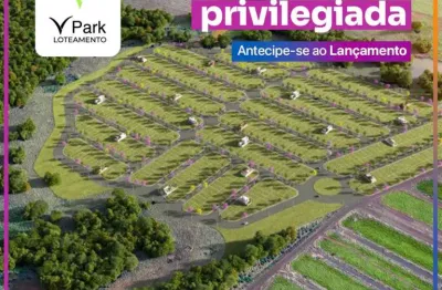 Breve lançamento v park loteamento lotes a partir de 160m2 residenciais, otima localização