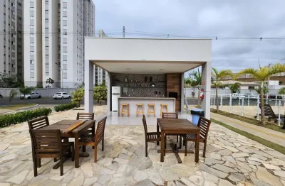 Apartamento à venda em hortolândia-sp, loteamento adventista campineiro: 2 quartos, 1 suíte, 1 sala, 2 banheiros, garagem, 52,71 m²!
