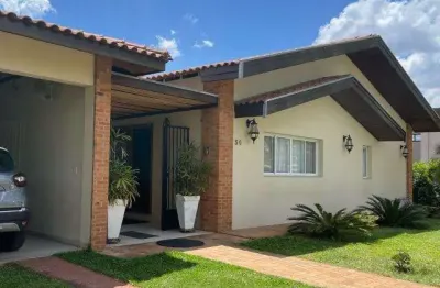 Imponente casa de luxo em condomínio na estância árvore da vida, sumaré-sp: 4 quartos, 4 suítes, 3 salas, 7 banheiros, 4 vagas, 550 m².