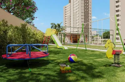 Venda de apartamento de 2 quartos no jardim das indústrias, jacareí-sp: 2 salas, 1 banheiro, 1 vaga de garagem, 43,90m².