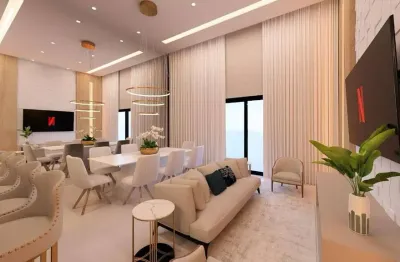 Luxuosa casa em condomínio à venda em hortolândia-sp, parque ortolândia: 3 quartos, 3 suítes, 3 salas, 4 banheiros, 4 vagas, 174,11 m²!