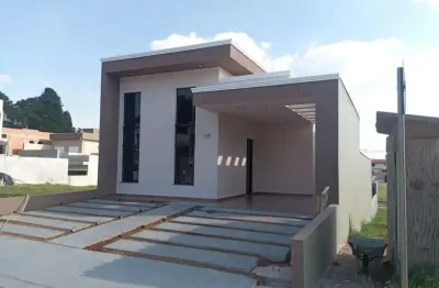 Casa em condomínio à venda em cotia-sp, chácara real (caucaia do alto): 2 quartos, 1 suíte, 2 salas, 2 banheiros, 3 vagas de garagem, 105m².