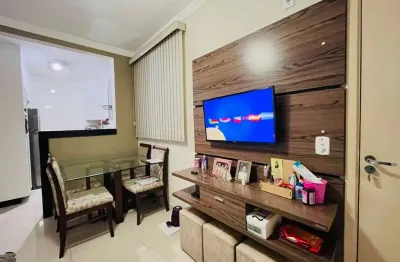 Apto térreo 42m2 , 02 quartos  ?	sala estar/jantar com sanca ?	cozinha planejada com forno + cooktop ?	área de serviço ?	wc social c