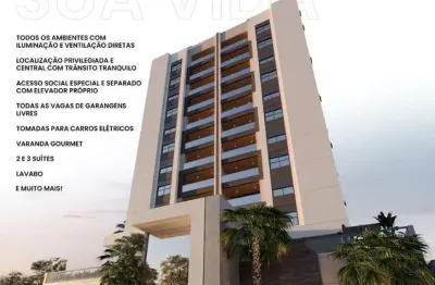 Apartamento de luxo no centro de araras-sp: 2 quartos, 2 suítes, 2 salas, 3 banheiros, 2 vagas de garagem, 99,65m². venha conferir!