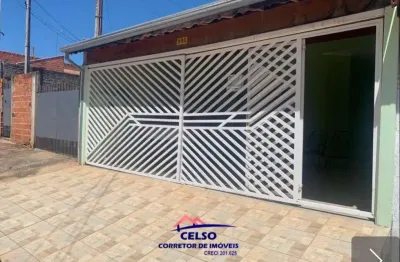 Oportunidade imperdível: casa à venda em tatuí-sp, jardim santa rita de cássia. 2 quartos, sala, banheiro, 2 vagas, 75m².