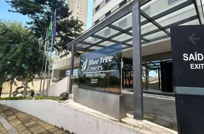 Hotel blue tree apartamento confortável de 22m² com três camas de solteiro 2 padrão e 1 extra ou uma cama casal queen size e uma cama extra de solteir