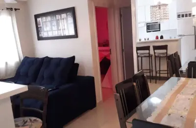 Apto 42m2 com 2 dormitórios, possui 1 banheiro, 1 vaga de garagem, 1 sala, localizado em condomínio.  área total de 42,00 m², área privativa de 42,00